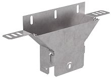 Тройник для лотка вертикальный с крышкой Промрукав Стандарт 100х50 картинка